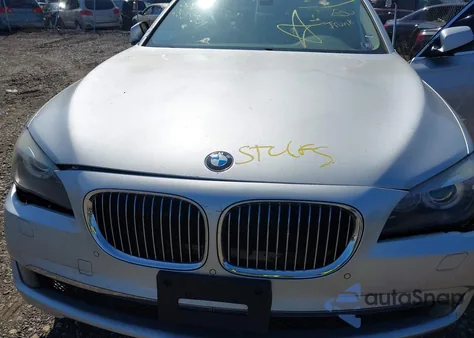 2012 BMW 750I xDrive из США, поврежденный, VIN WBAKC6C51CC396594